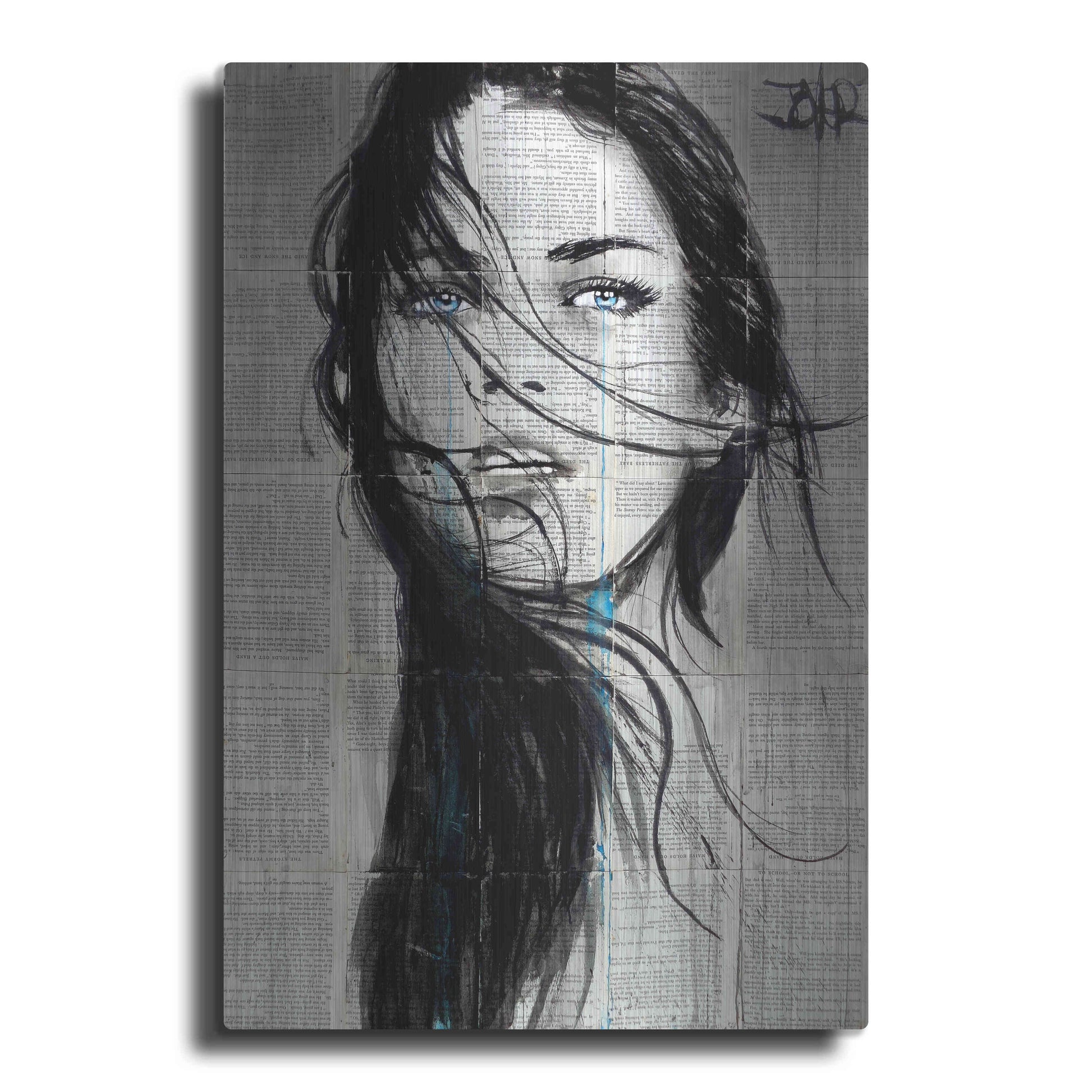 Luxe Metal Art 'Apache' by Loui Jover, Metal Wall Art