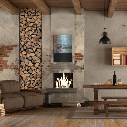 Luxe Metal Art 'Eiffel Tower I' by Holly Wojhan, Metal Wall Art,24x36