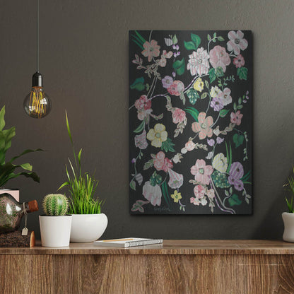 Luxe Metal Art 'Flowerness' by Holly Wojhan, Metal Wall Art,12x16