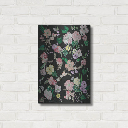 Luxe Metal Art 'Flowerness' by Holly Wojhan, Metal Wall Art,16x24