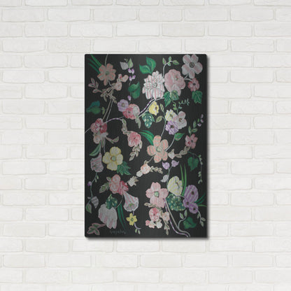 Luxe Metal Art 'Flowerness' by Holly Wojhan, Metal Wall Art,24x36