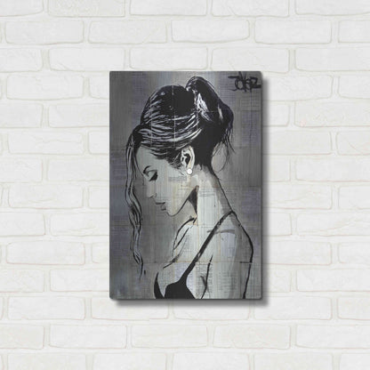 Luxe Metal Art 'Being' by Loui Jover, Metal Wall Art,16x24