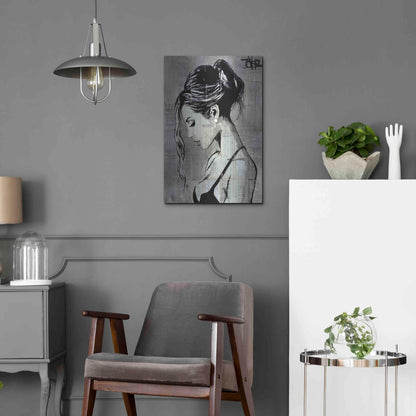 Luxe Metal Art 'Being' by Loui Jover, Metal Wall Art,16x24