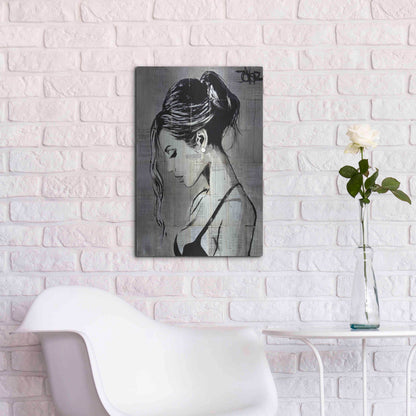 Luxe Metal Art 'Being' by Loui Jover, Metal Wall Art,16x24