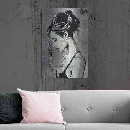 Luxe Metal Art 'Being' by Loui Jover, Metal Wall Art,24x36