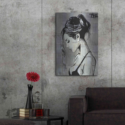 Luxe Metal Art 'Being' by Loui Jover, Metal Wall Art,24x36