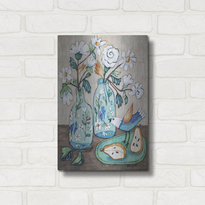 Luxe Metal Art 'It's Morning' by Holly Wojhan, Metal Wall Art,12x16