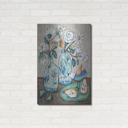 Luxe Metal Art 'It's Morning' by Holly Wojhan, Metal Wall Art,24x36