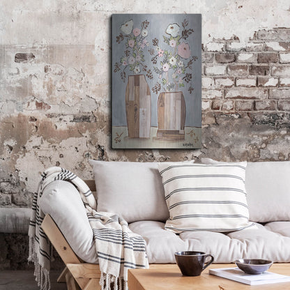 Luxe Metal Art 'Morning Pinks' by Holly Wojhan, Metal Wall Art,24x36