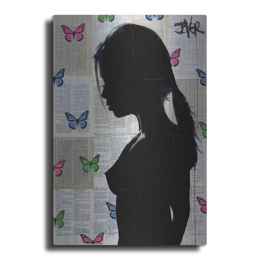'Butterfly Tide' by Loui Jover – Metal Wall Art