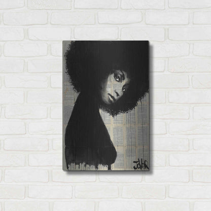 Luxe Metal Art 'Celistine' by Loui Jover, Metal Wall Art,16x24