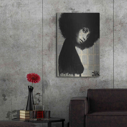 Luxe Metal Art 'Celistine' by Loui Jover, Metal Wall Art,24x36