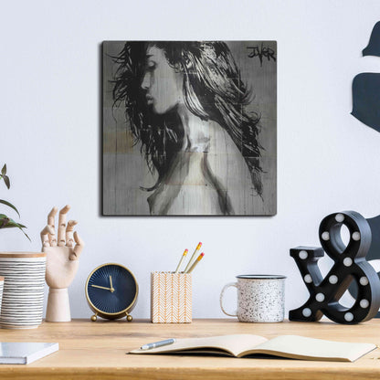 Luxe Metal Art 'Colombia' by Loui Jover, Metal Wall Art,12x12