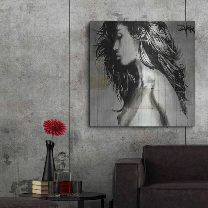 Luxe Metal Art 'Colombia' by Loui Jover, Metal Wall Art,36x36