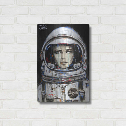 Luxe Metal Art 'Cosmos' by Loui Jover, Metal Wall Art,16x24