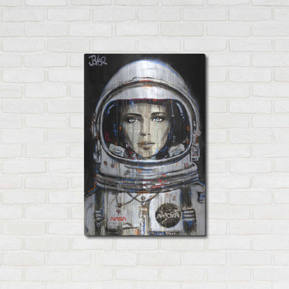 Luxe Metal Art 'Cosmos' by Loui Jover, Metal Wall Art,24x36