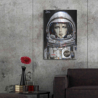 Luxe Metal Art 'Cosmos' by Loui Jover, Metal Wall Art,24x36