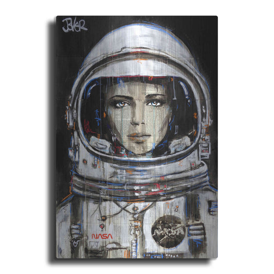 Luxe Metal Art 'Cosmos' by Loui Jover, Metal Wall Art