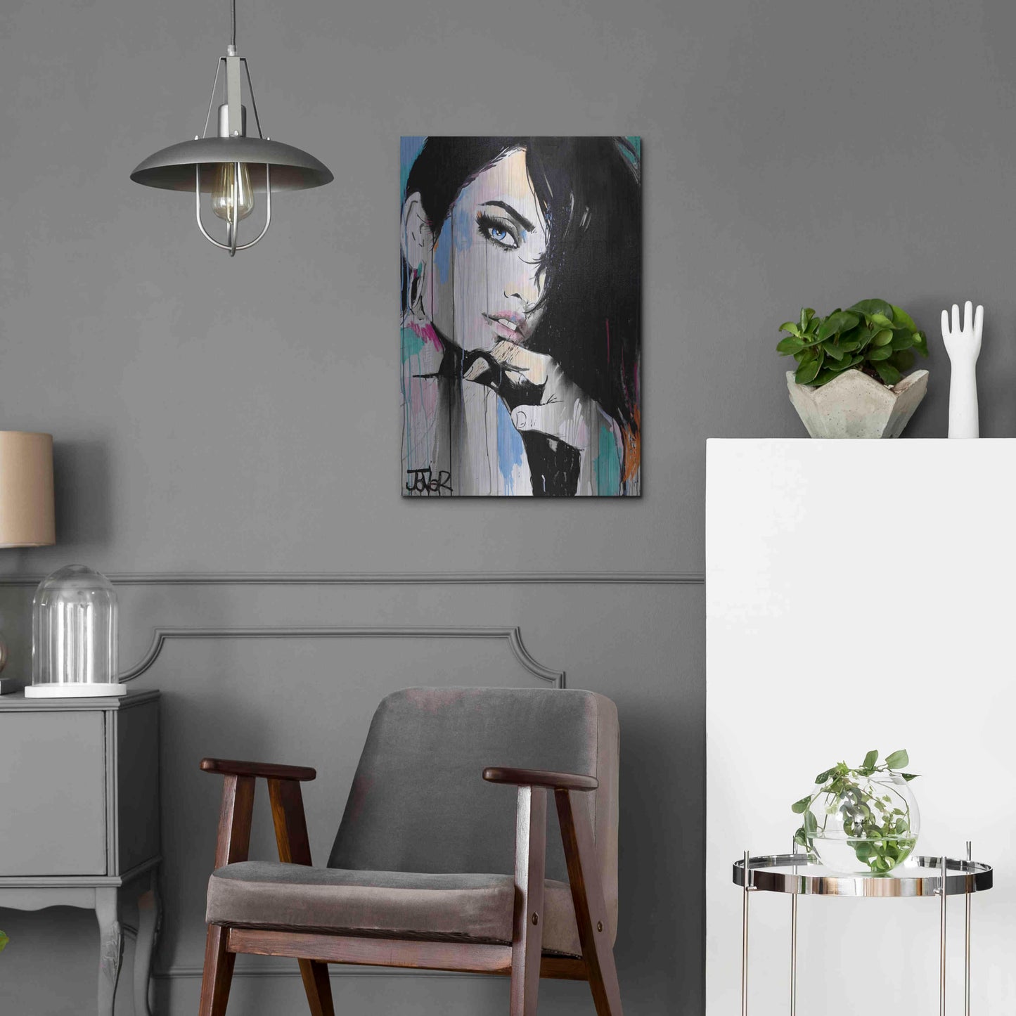 Luxe Metal Art 'Cruising' by Loui Jover, Metal Wall Art,16x24