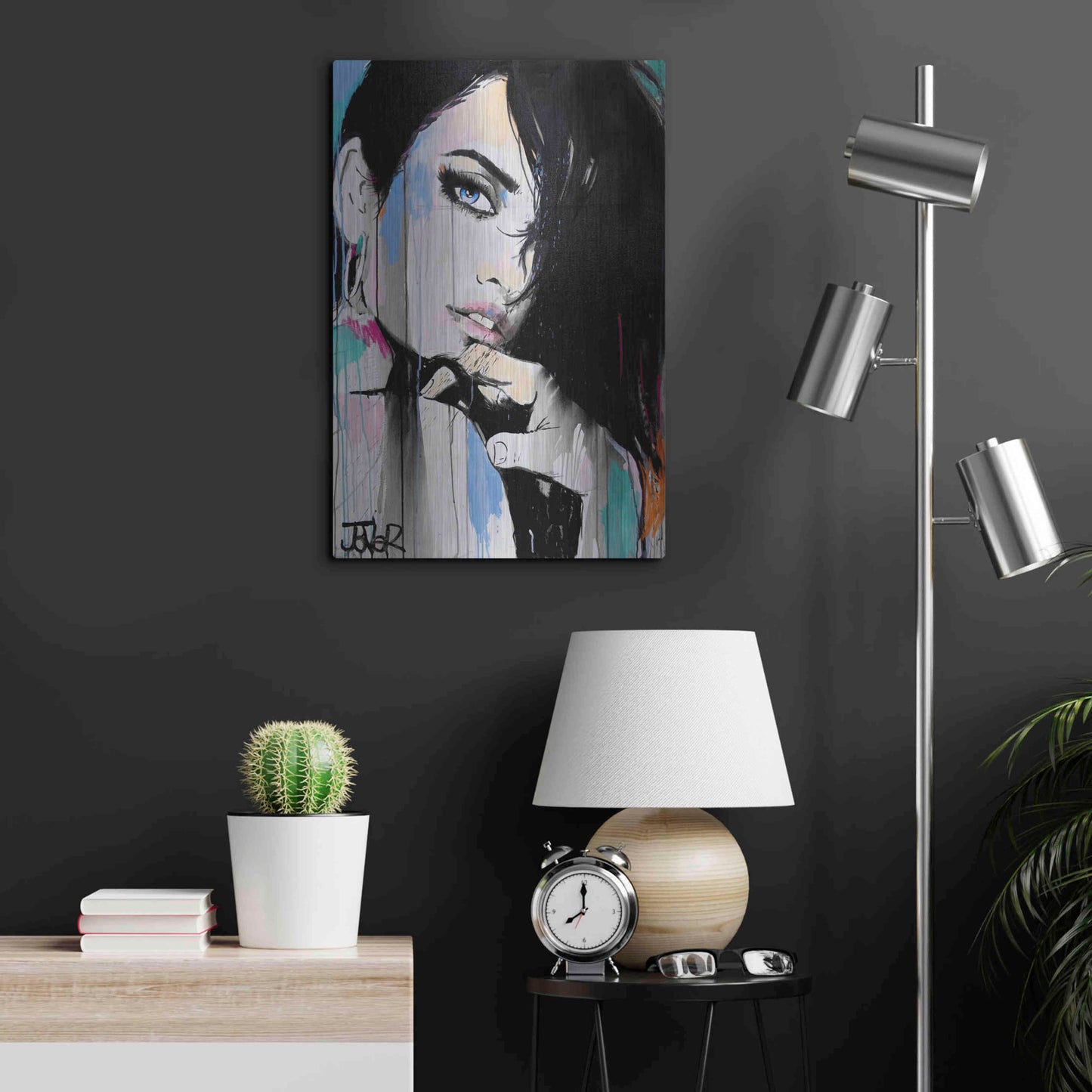 Luxe Metal Art 'Cruising' by Loui Jover, Metal Wall Art,16x24