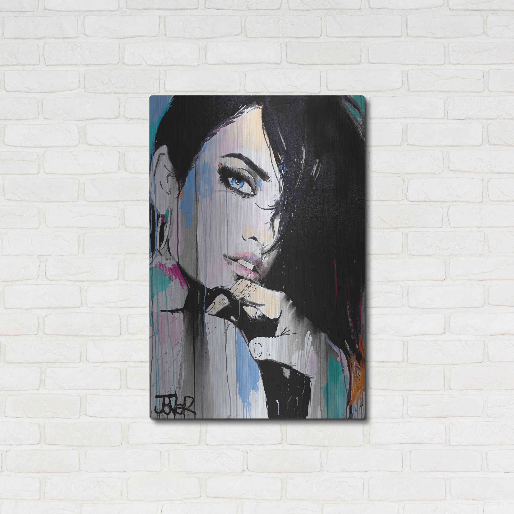 Luxe Metal Art 'Cruising' by Loui Jover, Metal Wall Art,24x36