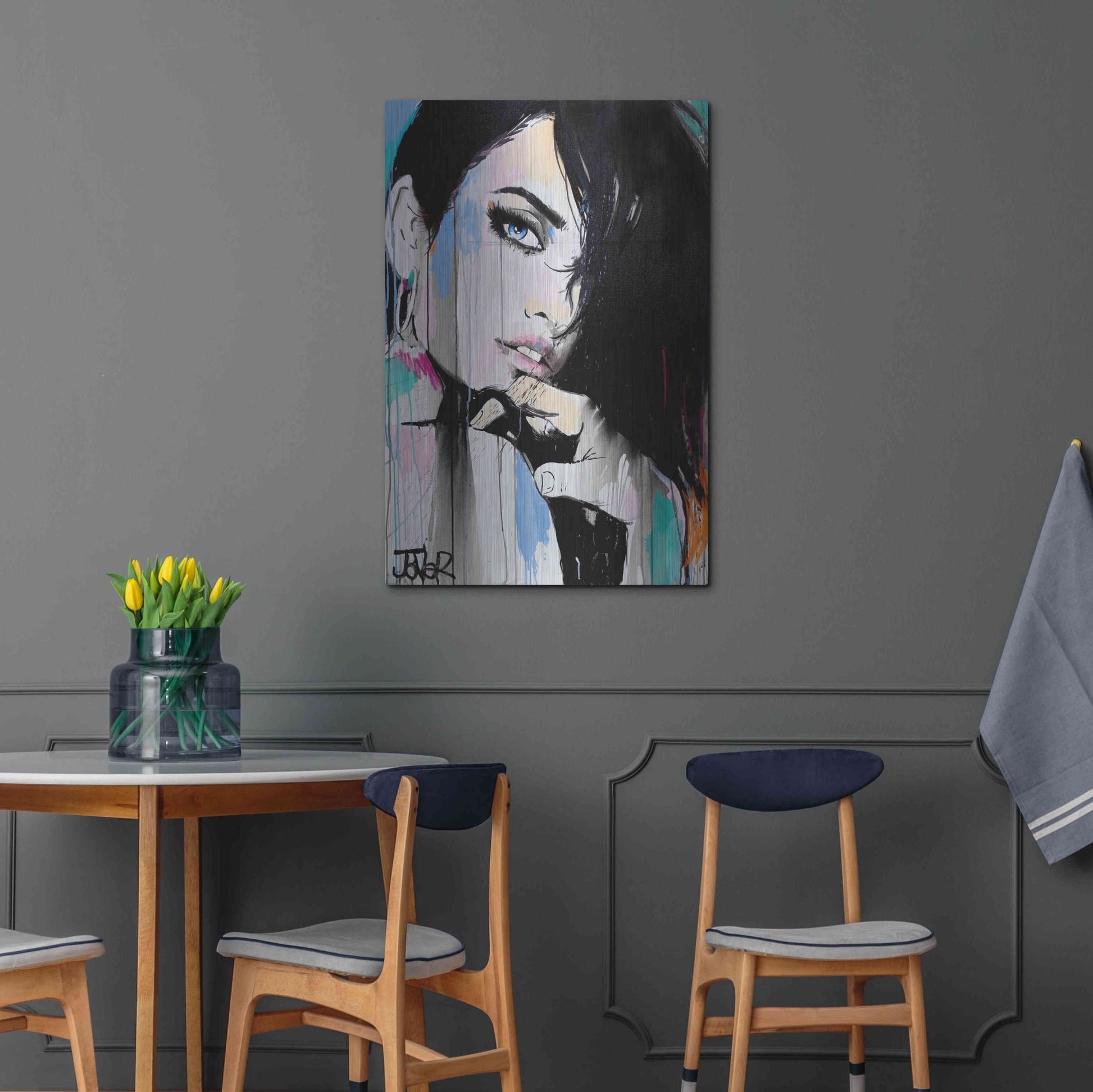 Luxe Metal Art 'Cruising' by Loui Jover, Metal Wall Art,24x36