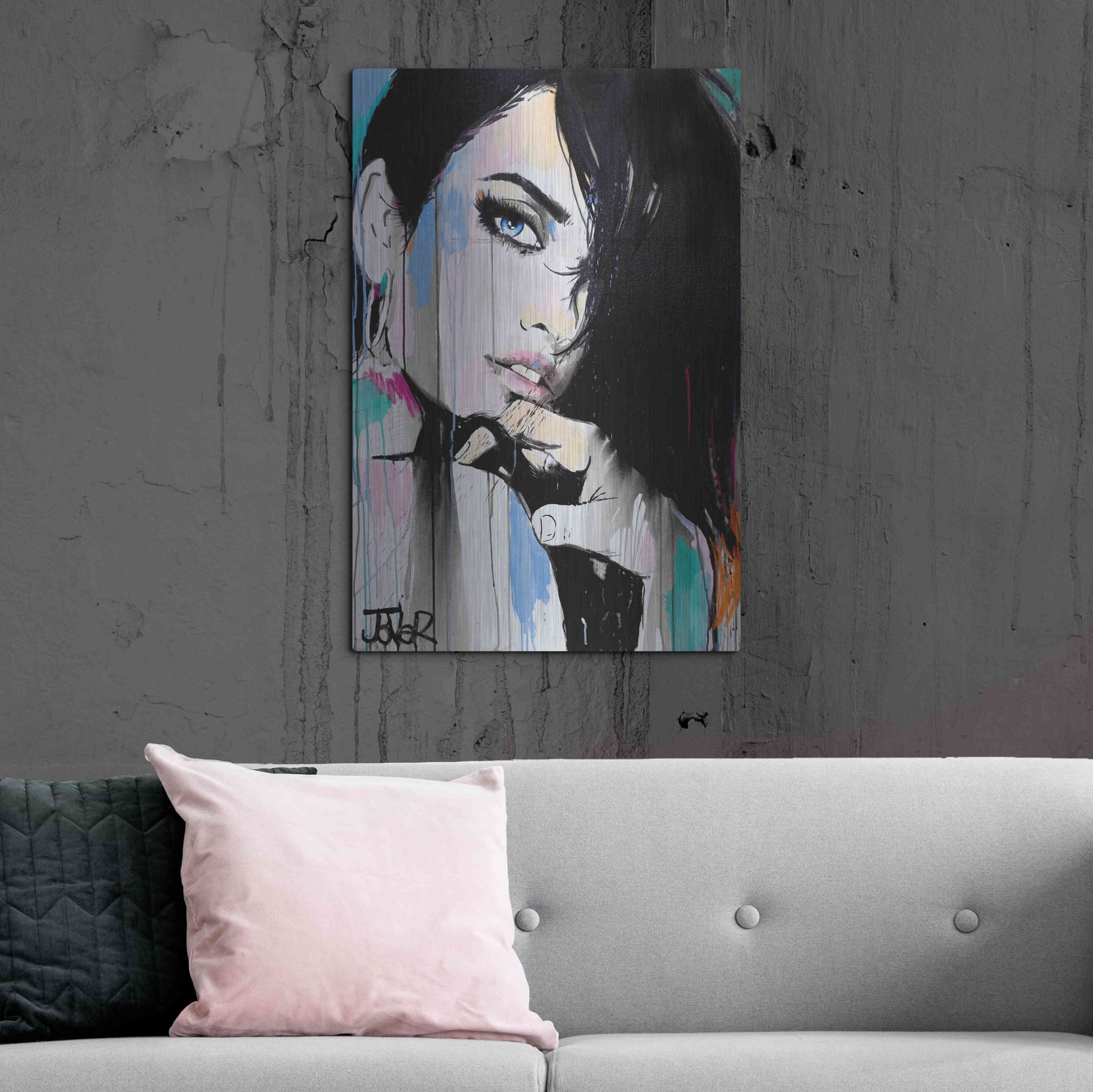 Luxe Metal Art 'Cruising' by Loui Jover, Metal Wall Art,24x36