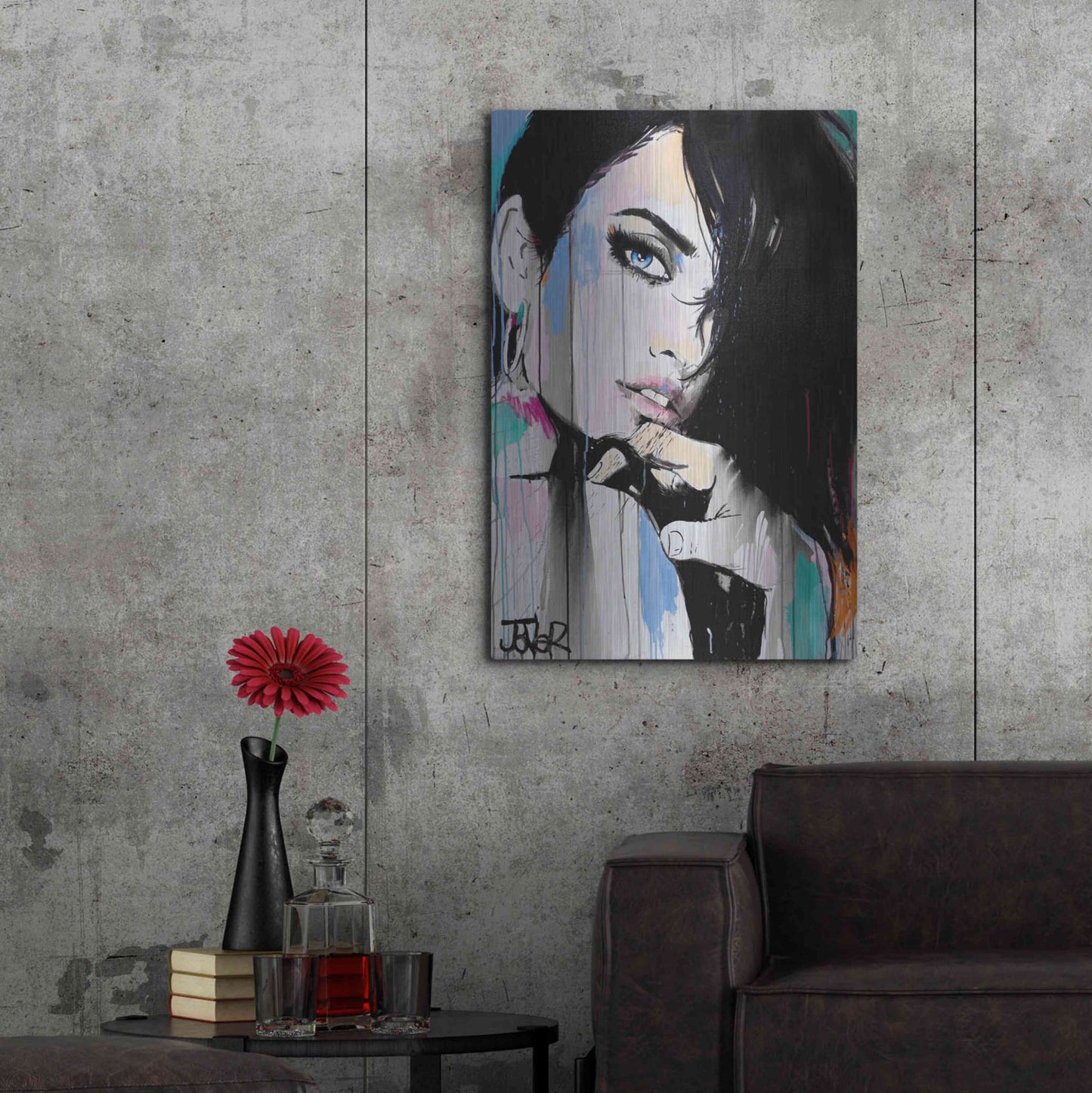 Luxe Metal Art 'Cruising' by Loui Jover, Metal Wall Art,24x36