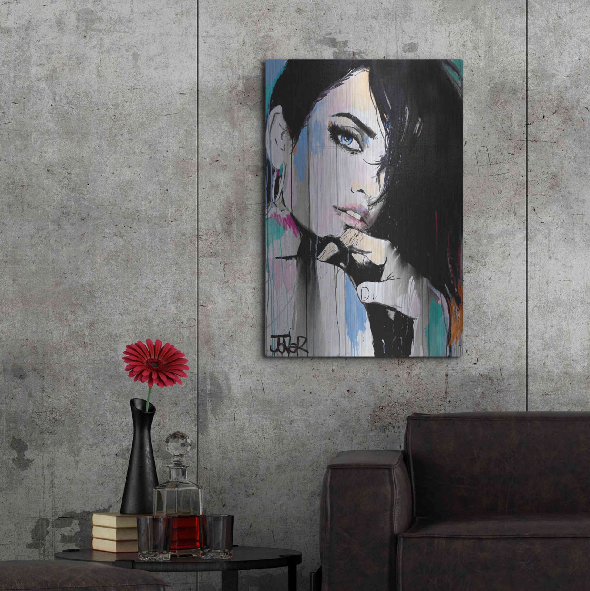 Luxe Metal Art 'Cruising' by Loui Jover, Metal Wall Art,24x36