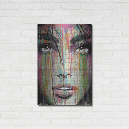 Luxe Metal Art 'Dark Kisses' by Loui Jover, Metal Wall Art,24x36