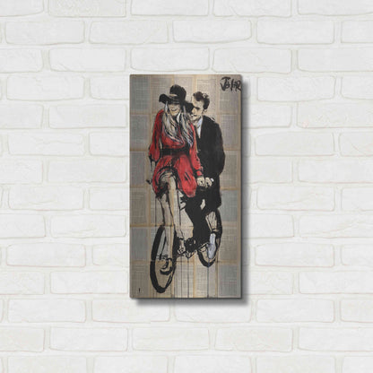 Luxe Metal Art 'Days In Bliss' by Loui Jover, Metal Wall Art,12x24