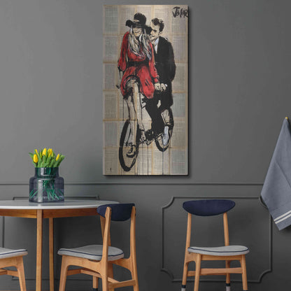 Luxe Metal Art 'Days In Bliss' by Loui Jover, Metal Wall Art,24x48