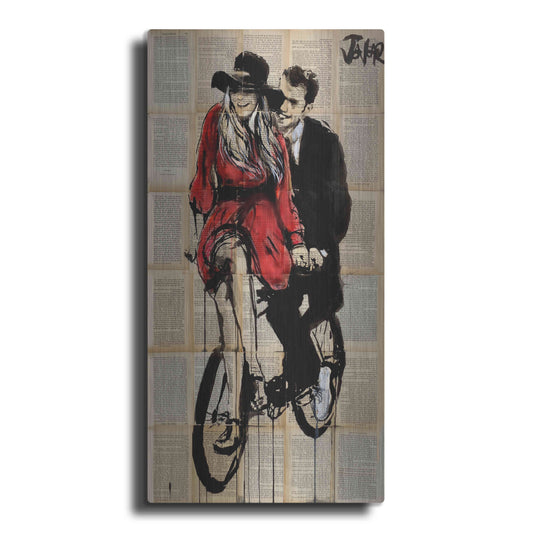 Luxe Metal Art 'Days In Bliss' by Loui Jover, Metal Wall Art