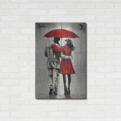 Luxe Metal Art 'Fall' by Loui Jover, Metal Wall Art,24x36