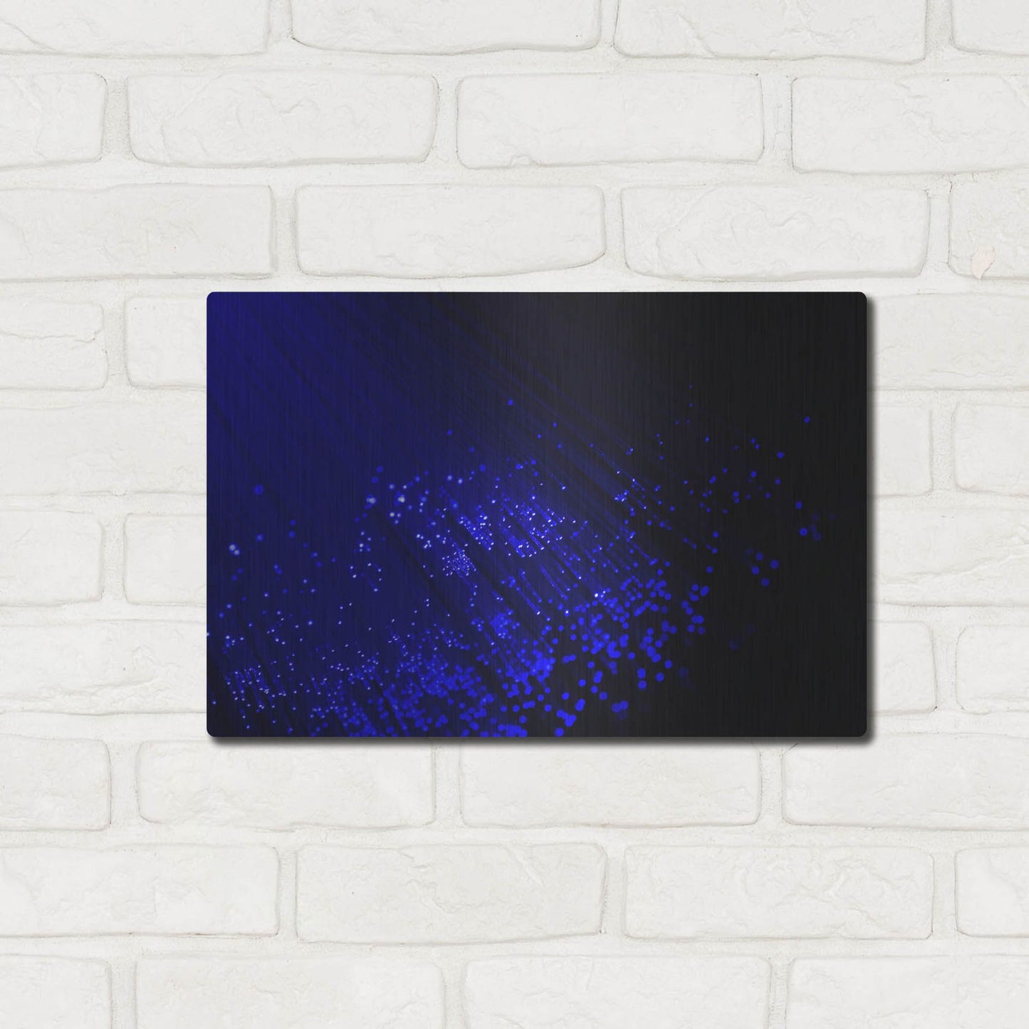 Luxe Metal Art 'Twilight Rain' by Luxe Portfolio, Metal Wall Art,16x12