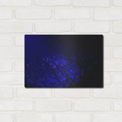 Luxe Metal Art 'Twilight Rain' by Luxe Portfolio, Metal Wall Art,16x12