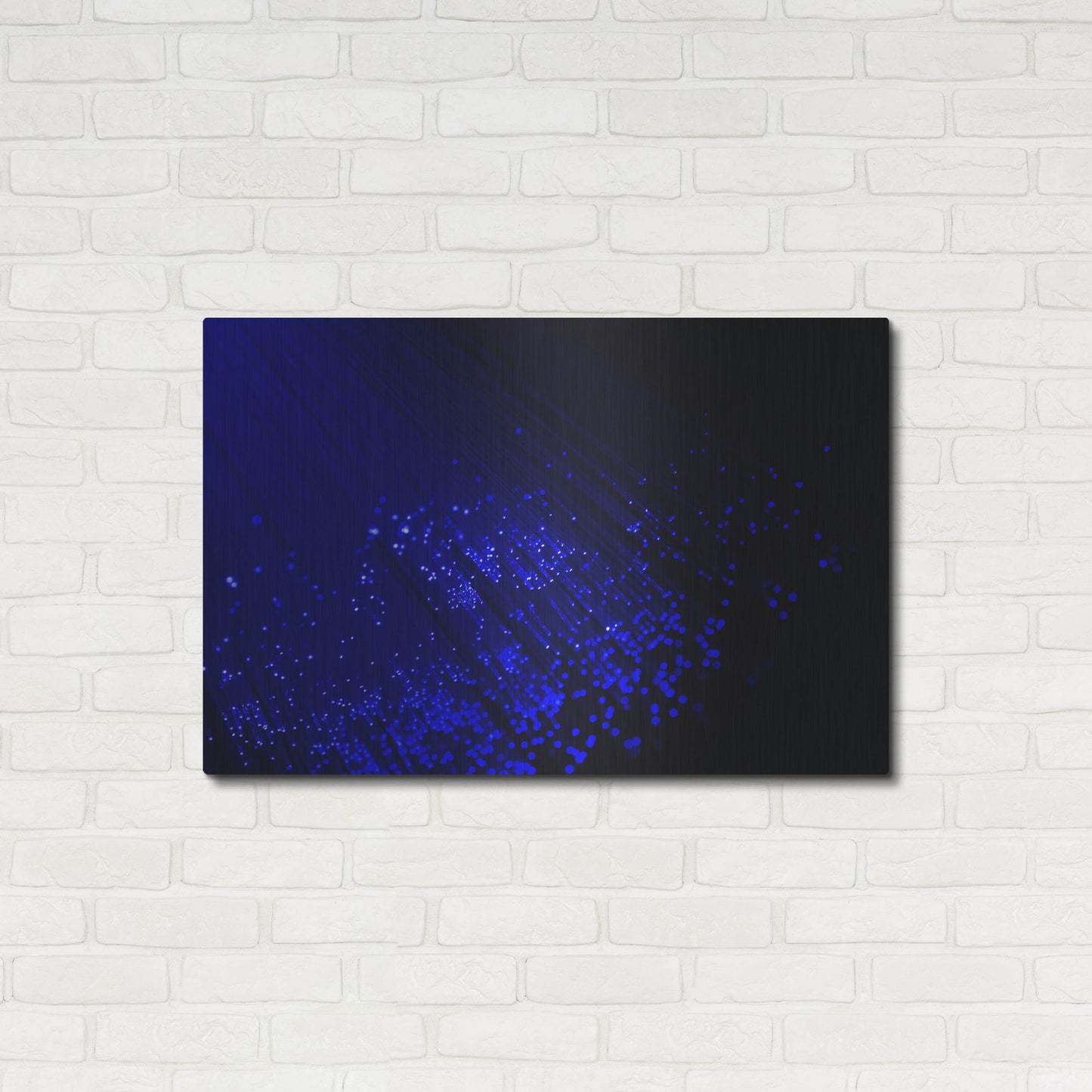 Luxe Metal Art 'Twilight Rain' by Luxe Portfolio, Metal Wall Art,36x24