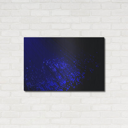 Luxe Metal Art 'Twilight Rain' by Luxe Portfolio, Metal Wall Art,36x24