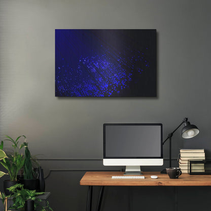 Luxe Metal Art 'Twilight Rain' by Luxe Portfolio, Metal Wall Art,36x24