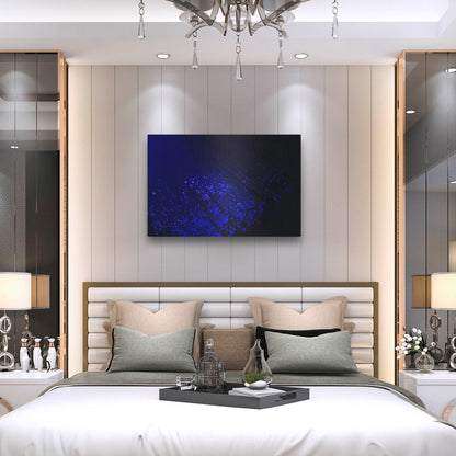 Luxe Metal Art 'Twilight Rain' by Luxe Portfolio, Metal Wall Art,36x24