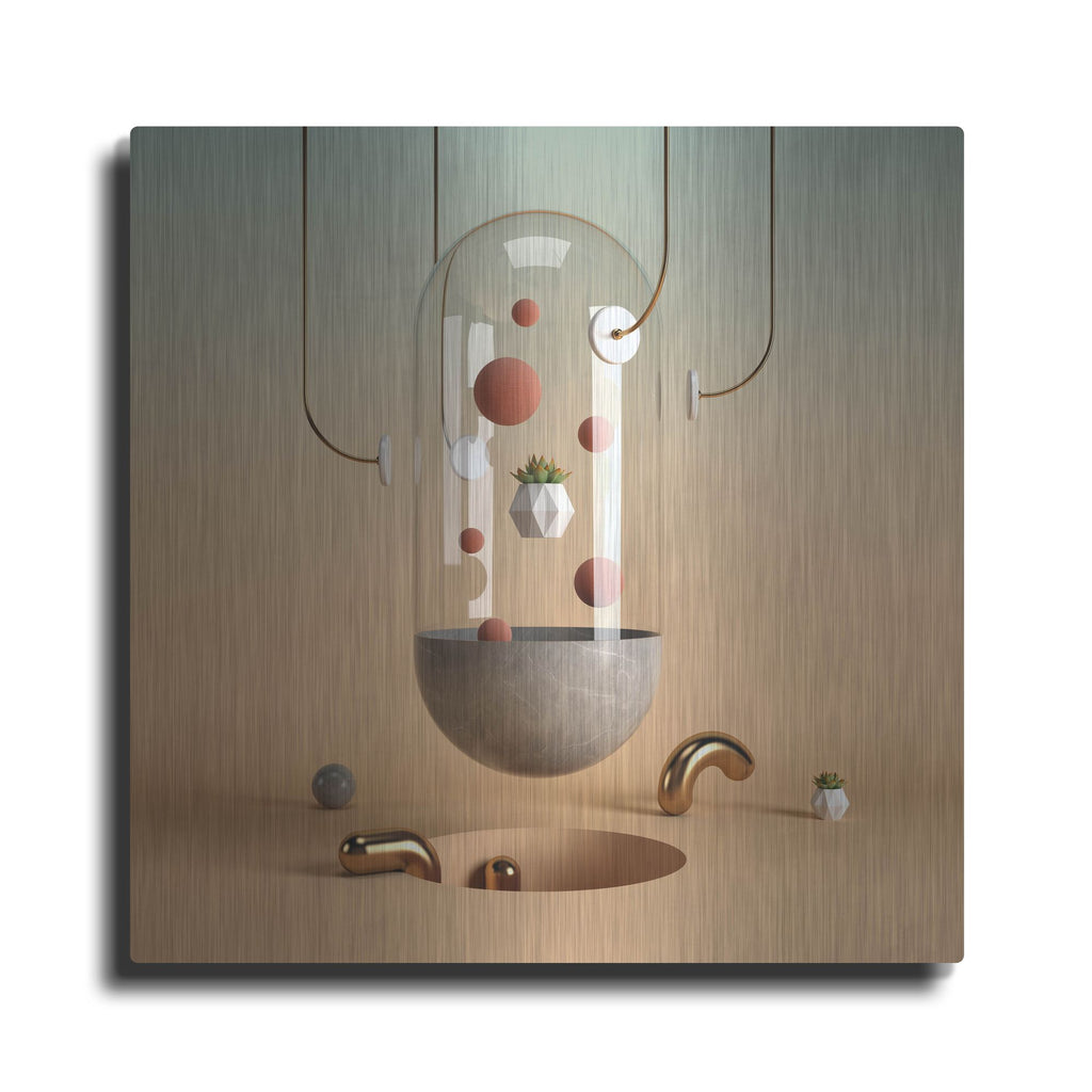 Luxe Metal Art 'Trust The Rx' by Luxe Portfolio, Metal Wall Art