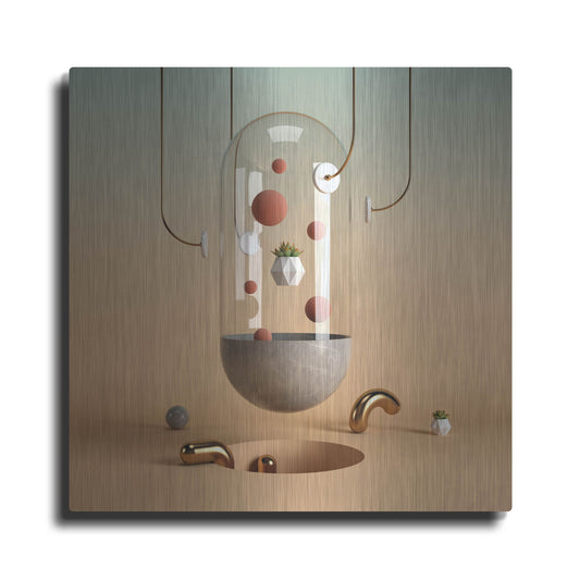 Luxe Metal Art 'Trust The Rx' by Luxe Portfolio, Metal Wall Art