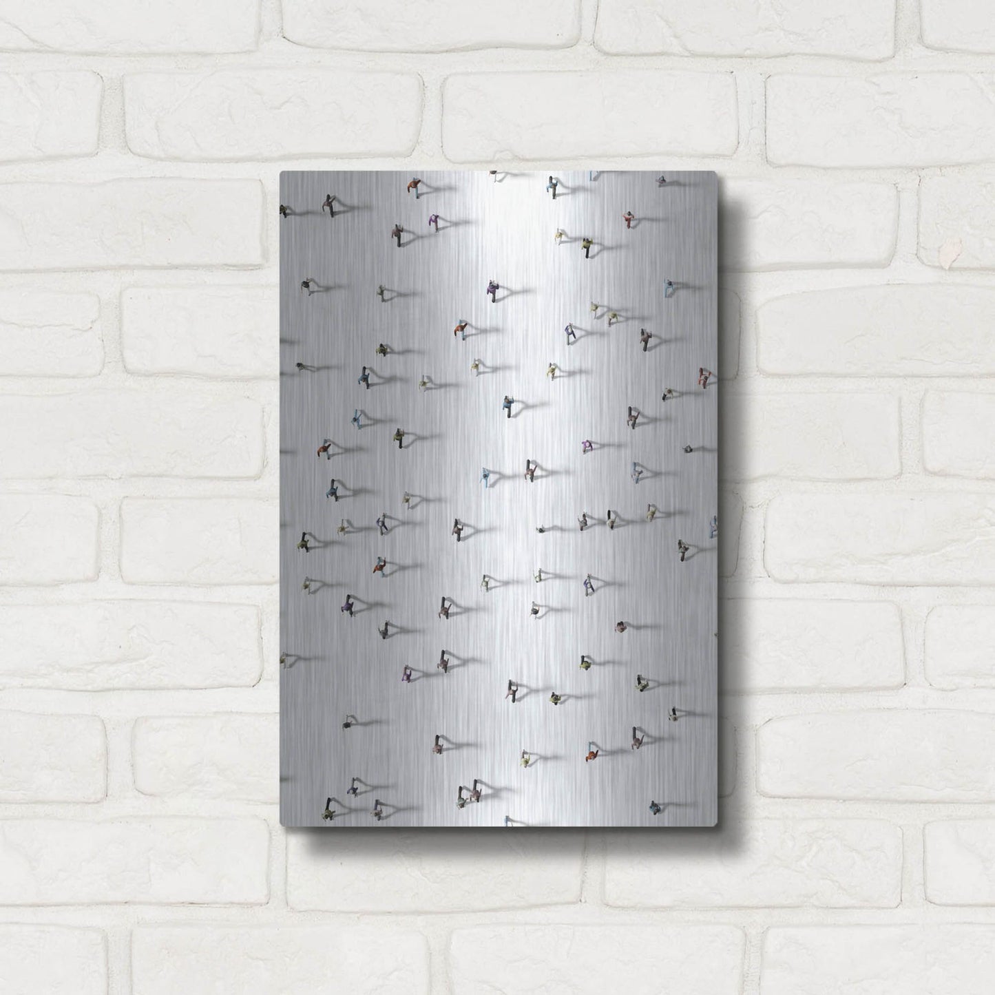 Luxe Metal Art 'Time Passing By' by Luxe Portfolio, Metal Wall Art,12x16