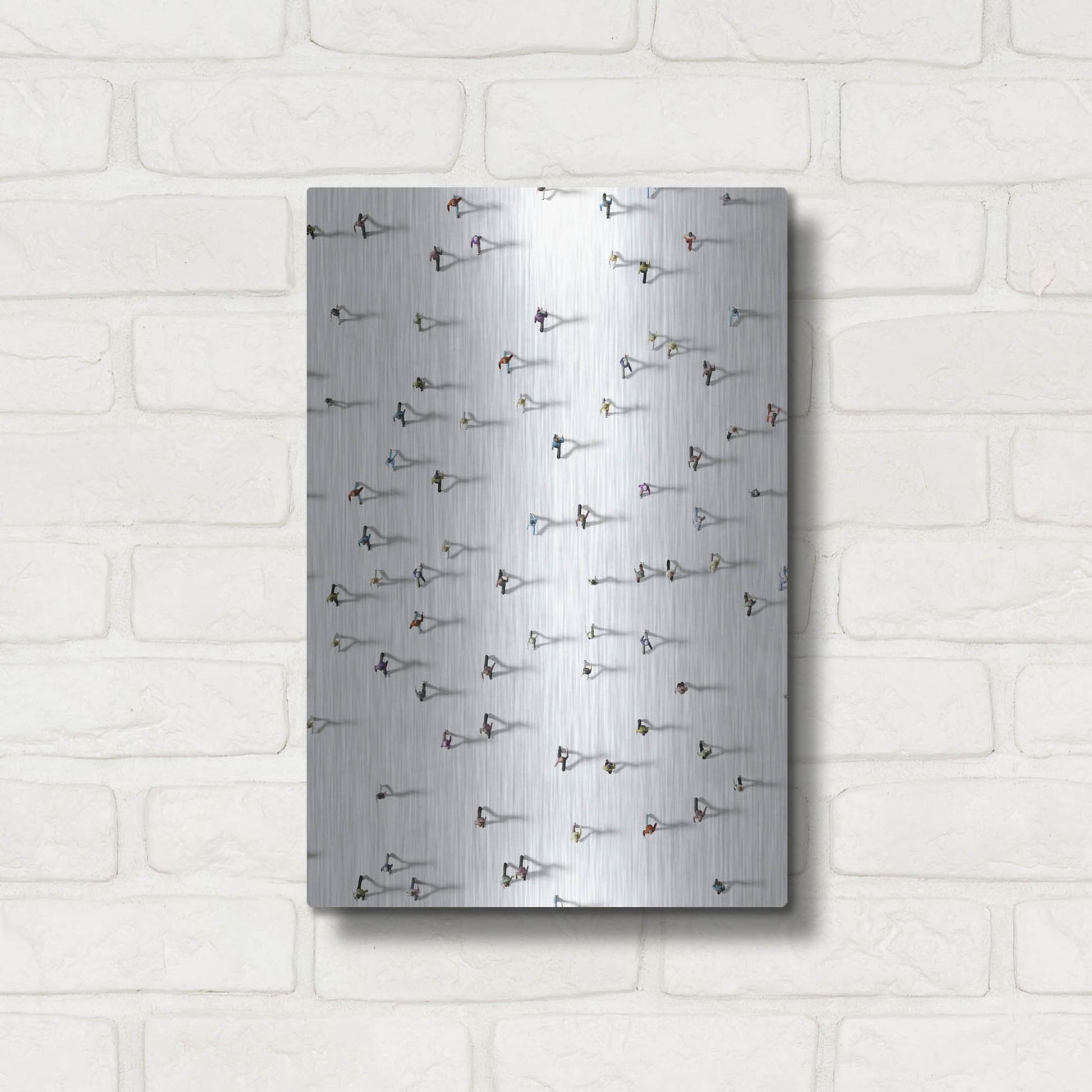 Luxe Metal Art 'Time Passing By' by Luxe Portfolio, Metal Wall Art,12x16