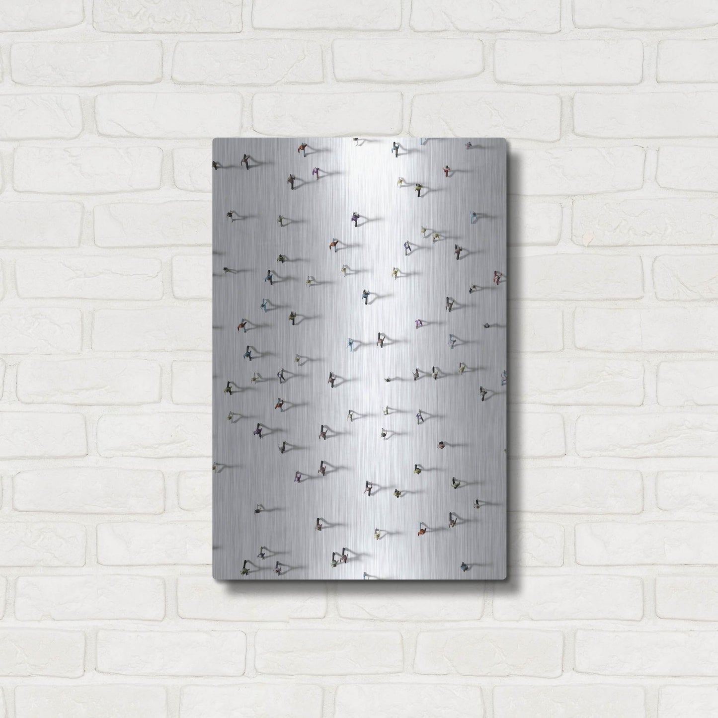 Luxe Metal Art 'Time Passing By' by Luxe Portfolio, Metal Wall Art,16x24
