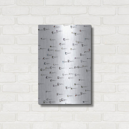 Luxe Metal Art 'Time Passing By' by Luxe Portfolio, Metal Wall Art,16x24
