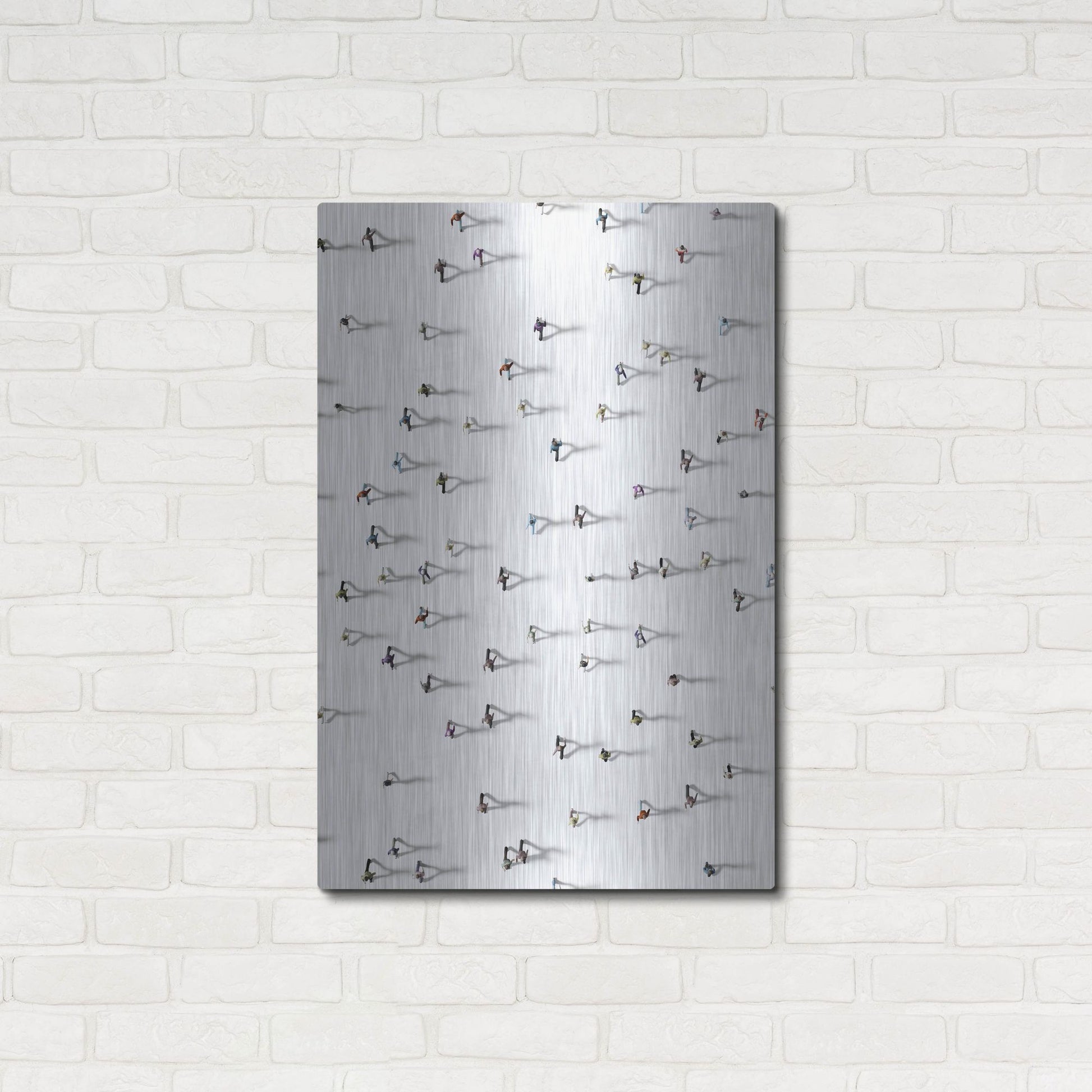 Luxe Metal Art 'Time Passing By' by Luxe Portfolio, Metal Wall Art,24x36