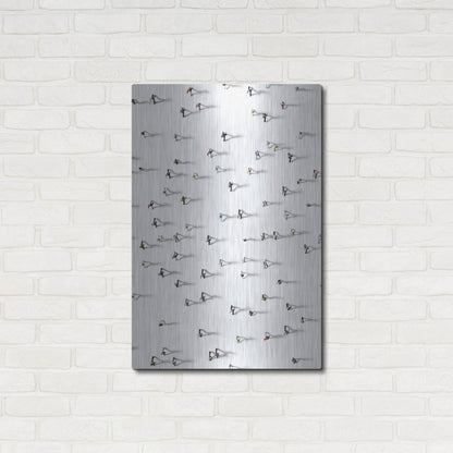Luxe Metal Art 'Time Passing By' by Luxe Portfolio, Metal Wall Art,24x36