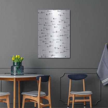 Luxe Metal Art 'Time Passing By' by Luxe Portfolio, Metal Wall Art,24x36