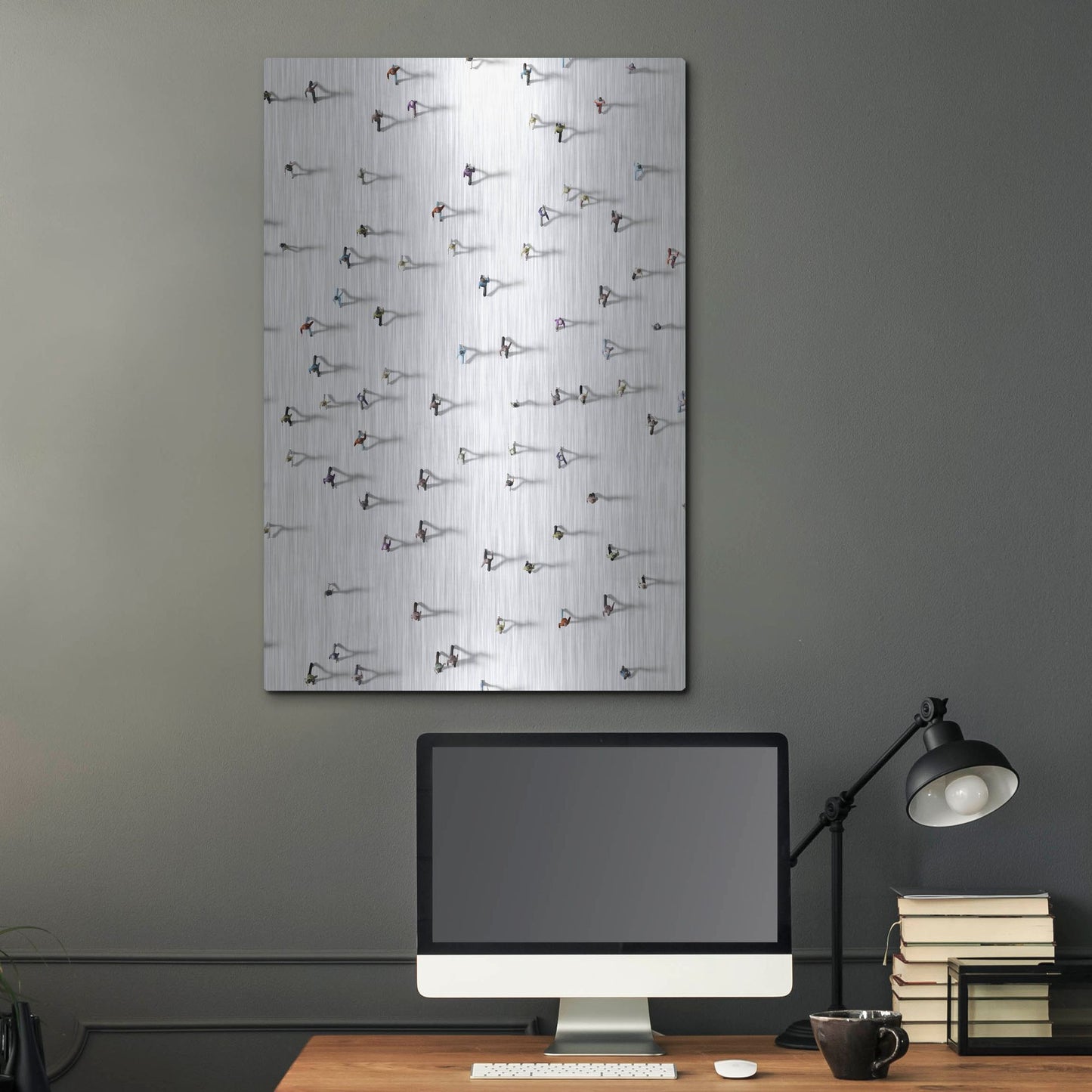 Luxe Metal Art 'Time Passing By' by Luxe Portfolio, Metal Wall Art,24x36